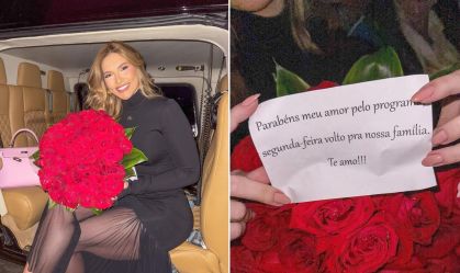 Virginia é surpreendida em helicóptero ao deixar Teleton; veja