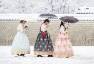 Seul tem o dia com mais queda de neve em quase 60 anos