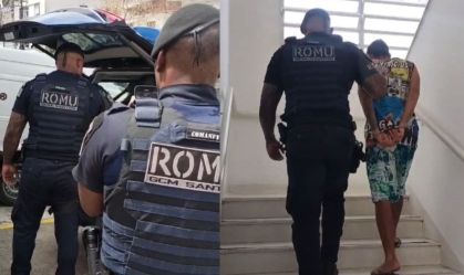 agressão.santos
