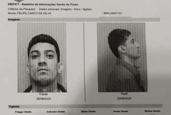 Felipe Canto da Silva, de 31 anos • Reprodução