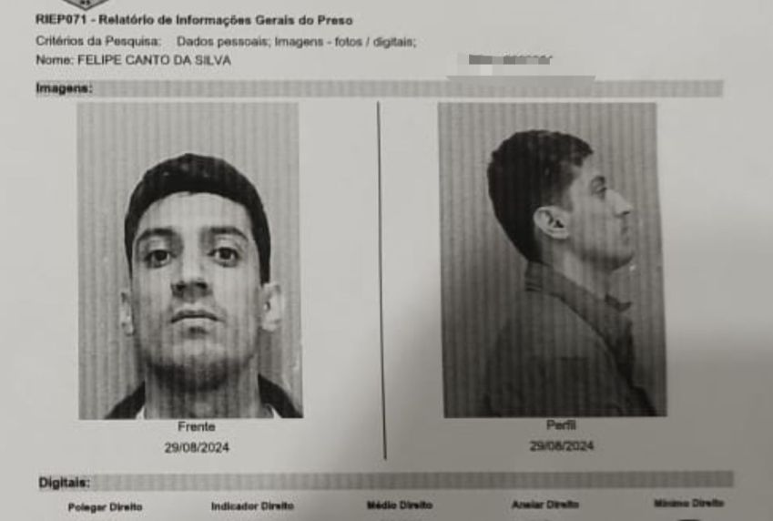 Felipe Canto da Silva, de 31 anos • Reprodução