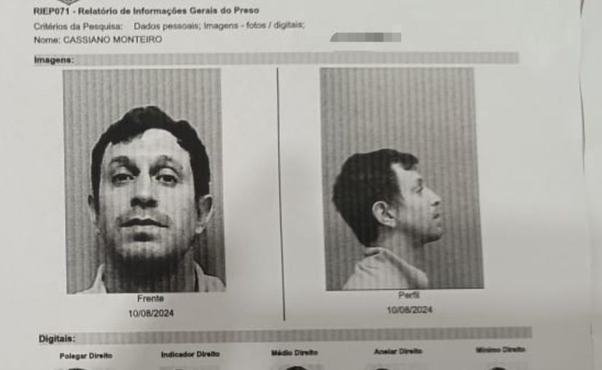 Cassiano Monteiro, de 32 anos • Reprodução