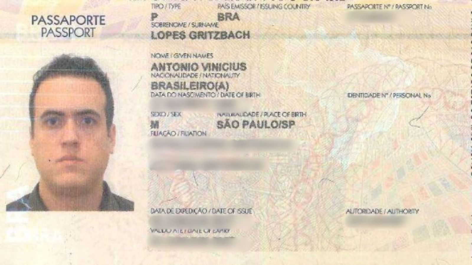 Antônio Vinicius Gritzbach foi morto no Aeroporto de Guarulhos • Reprodução