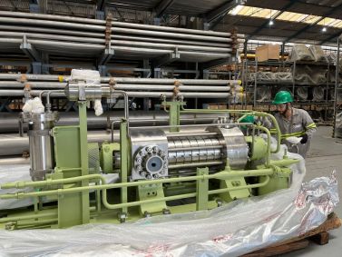 Peça preservada para uso desde 1984 em depósito do complexo nuclear