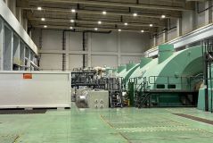 Prédio interno da usina nuclear de Angra 2