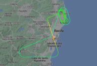 Avião da Latam sobrevoa Recife por quase 1 h após decolar e volta para aeroporto