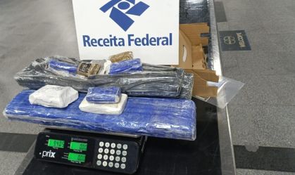 Droga apreendida no aeroporto de Salvador (BA)
