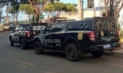 Equipes policiais que atuaram na investigação