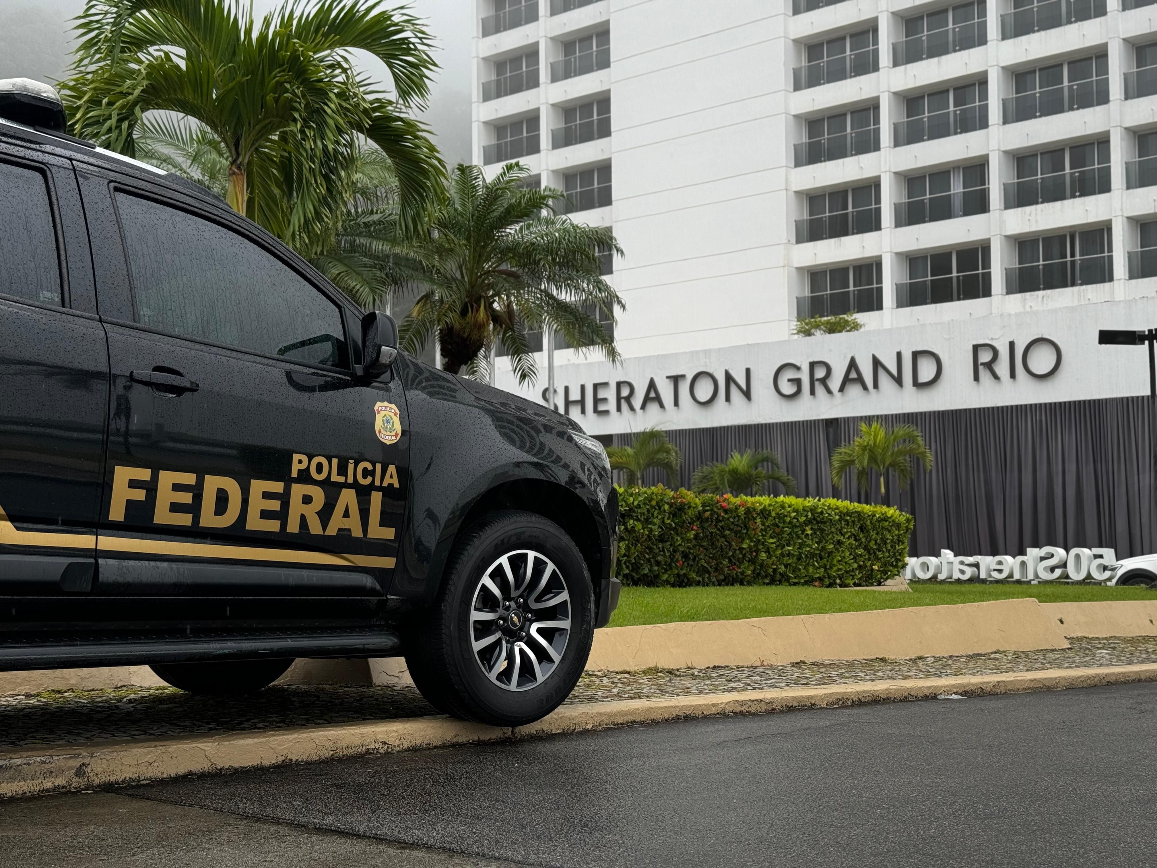 PF faz vistoria em hotel no Rio antes da chegada de líderes para o G20