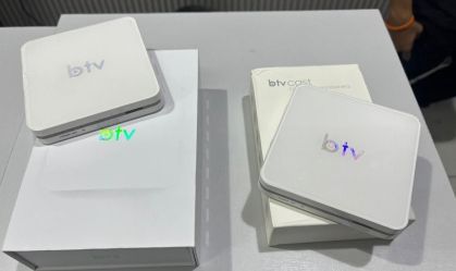 Aparelhos de TV Box apreendidos