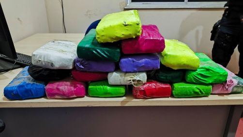 Droga encontrada pelos policiais no interior do Pará