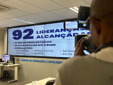 Cerca de 70 fuzis também foram apreendidos, segundo dados oficiais