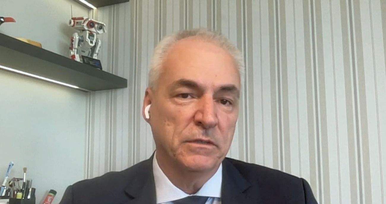 O presidente da Associação Brasileira de Supermercados (Abras), João Galassi, em entrevista ao CNN Money