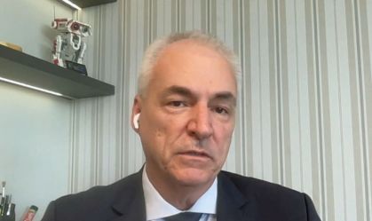 O presidente da Associação Brasileira de Supermercados (Abras), João Galassi, em entrevista ao CNN Money
