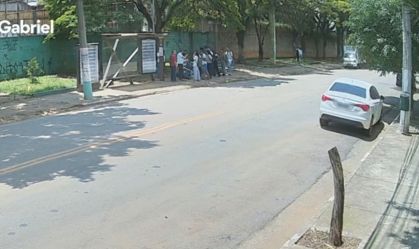 Rapaz baleado é logo socorrido