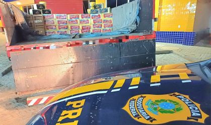 PRF apreende carga de 4 toneladas de queijo sem refrigeração em Pernambuco