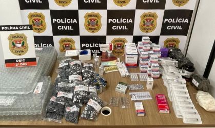 Homem que produzia anabolizantes é preso pela polícia em SP
