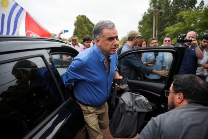 O presidente eleito do Uruguai, Yamandú Orsi.