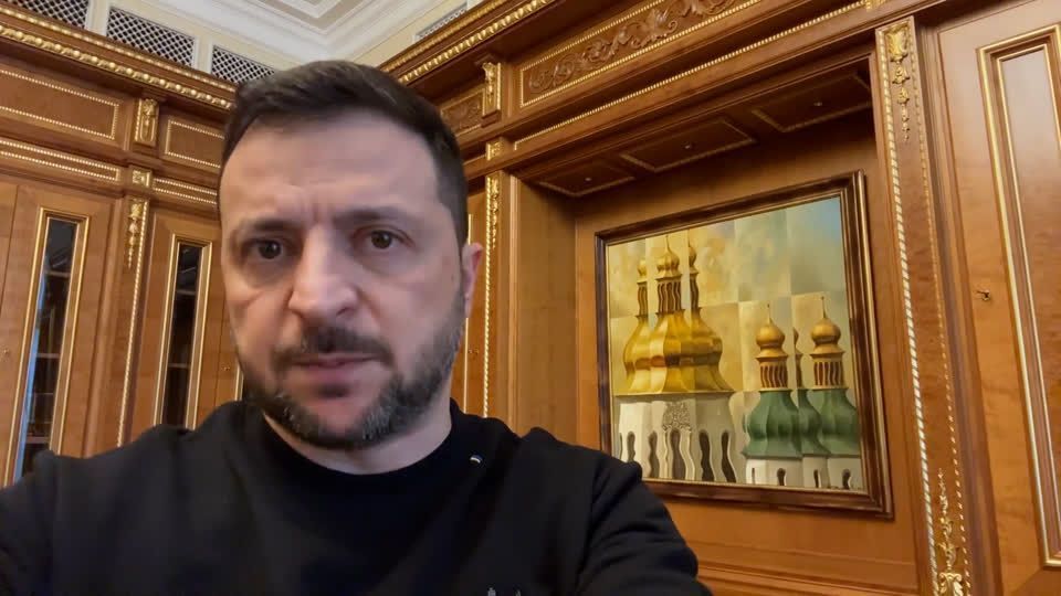Presidente da Ucrânia, Volodymyr Zelensky.