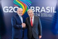 G20: Lula e secretário-geral da ONU discutem agenda climática e social em reunião