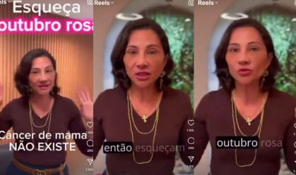 Justiça determina que médica apague post com fake news sobre câncer de mama