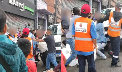 agressão vendedor
