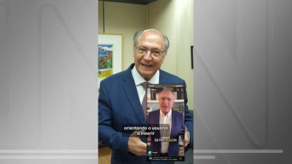Vice-presidente da República, Geraldo Alckmin (PSB), alerta sobre golpe utilizando sua imagem nas redes sociais