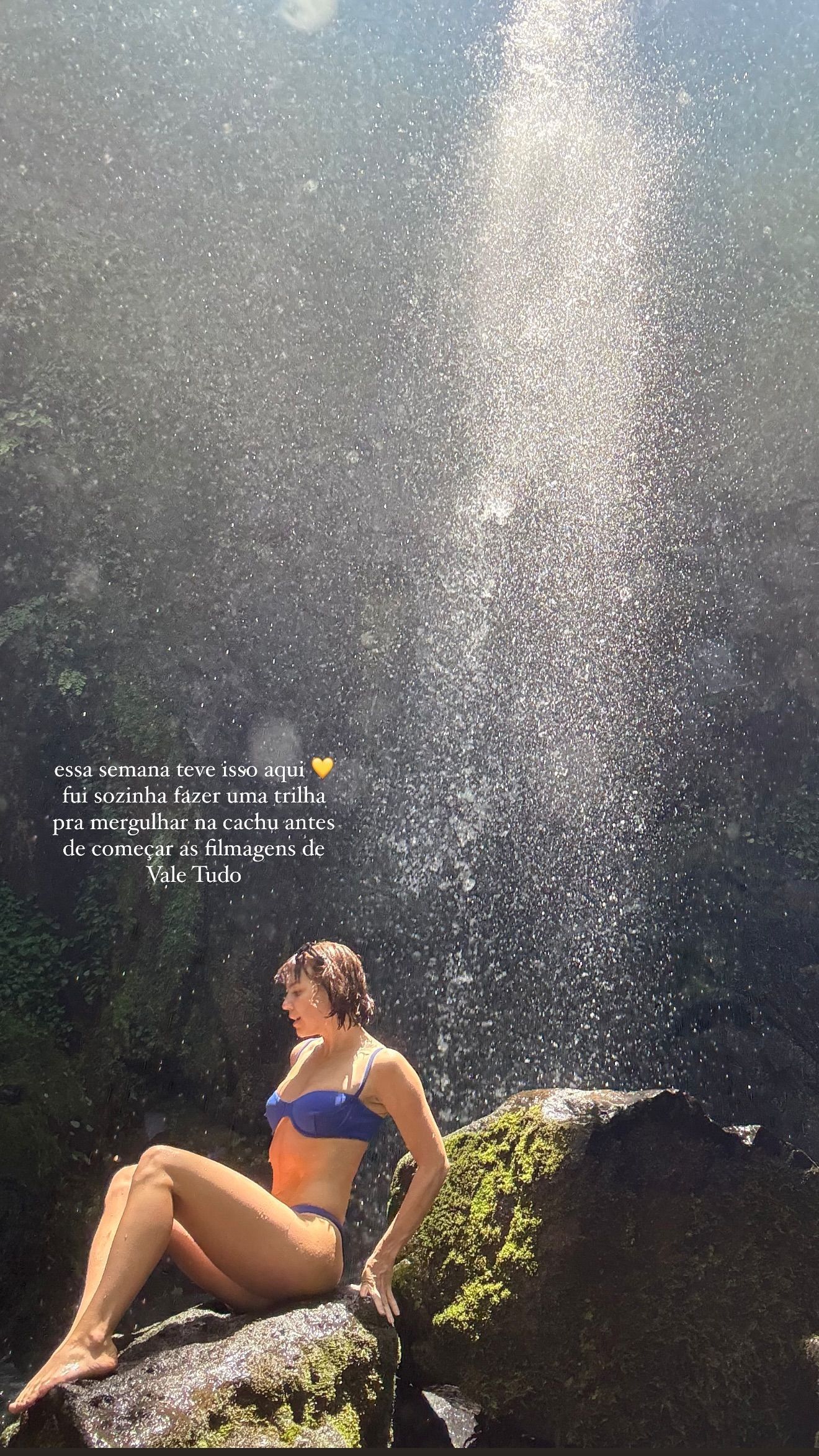 Alice Wegmann falou da aventura que fez sozinha em Foz do Iguaçu (PR) • Instagram/Alice Wegmann