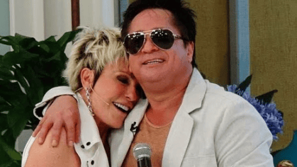 Ana Maria Braga e Leonardo