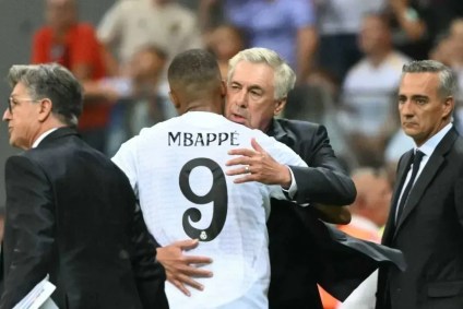 Ancelotti fala sobre desempenho de Mbappé