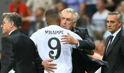 Ancelotti se mostra otimista sobre Mbappé na final da Copa Intercontinental