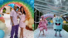 Festa de aniversário de um ano de Mavie, filha de Bruna Biancardi e Neymar