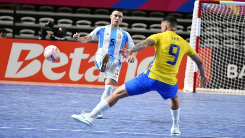 Argentina venceu o Brasil na semifinal por 2 a 0
