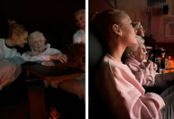 Ariana Grande leva avó para assistir "Wicked"; veja momento