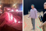 Ariana Grande compartilha fotos e vídeos nos bastidores de "Wicked"; veja