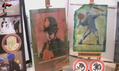 Polícia italiana desmantela rede de falsificação de obras de arte