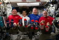 Do espaço, astronautas da Nasa celebram eleições dos EUA; veja foto