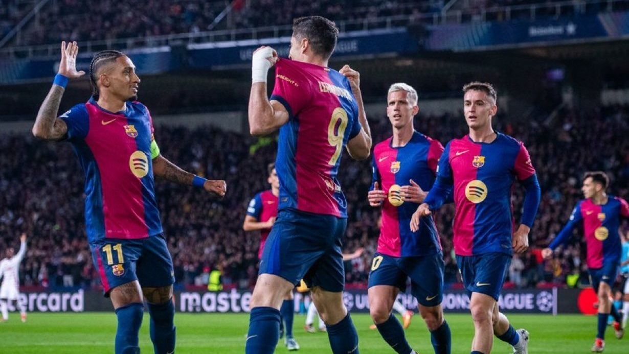 Barcelona bateu o Brest com tranquilidade