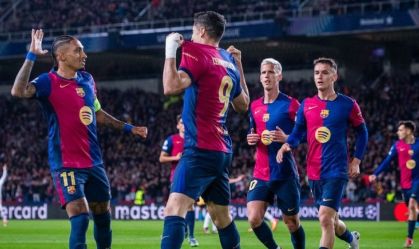 Barcelona vence Brest com tranquilidade pela Champions League