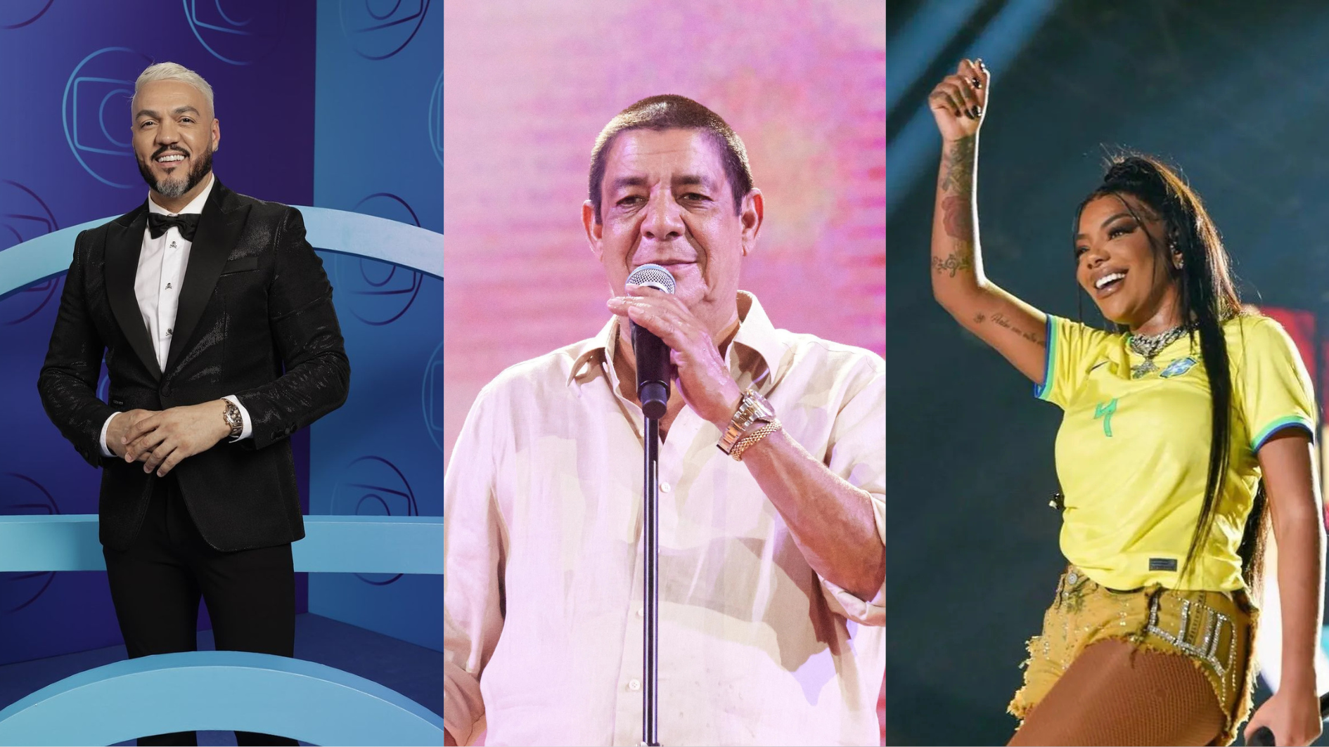 Belo, Zeca Pagodinho e Ludmilla estarão na Maratona da Alegria deste ano