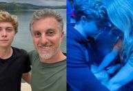 Angélica e Luciano Huck se declaram para filho: "Parceiro"