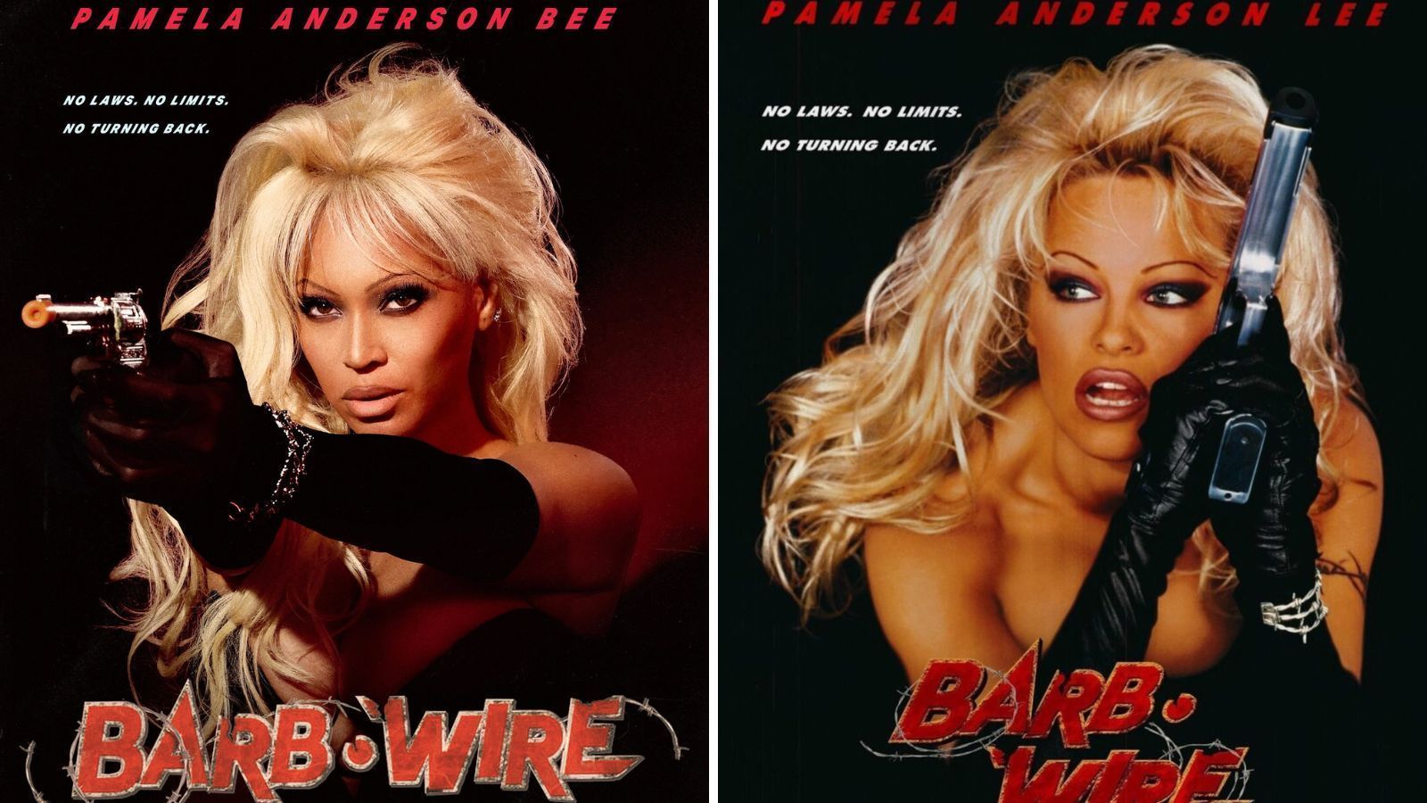 Beyoncé recria look de Pamela Anderson em "Barb wire" • Instagram/Beyoncé/Reprodução/X