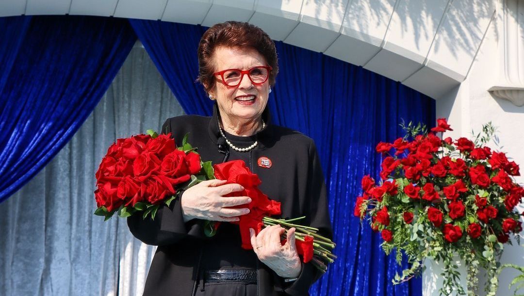 Billie Jean King conquistou 12 títulos de Grand Slam no simples • Divulgação
