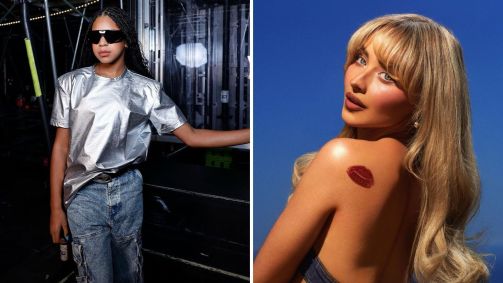 Blue Ivy, filha de Beyoncé, vai a show de Sabrina Carpenter