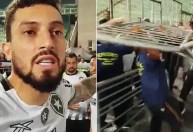 Soco e xingamentos: as imagens da confusão em Atlético-MG x Botafogo