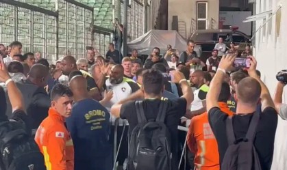 Confusão entre jogadores do Botafogo e do Atlético-MG