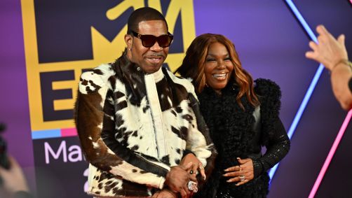 Busta Rhymes no tapete vermelho do MTV EMA 2024