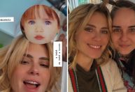 "Bebê a Bordo": Carolina Dieckmann encontra atriz que fez neném Heleninha
