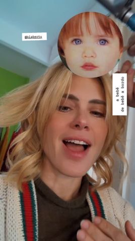 Carolina Dieckmann mostra encontro com atriz que viveu a neném Heleninha em "Bebê a Bordo" • Instagram/Carolina Dieckmann