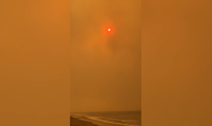 Céu ficou laranja na Califórnia; entenda por quê